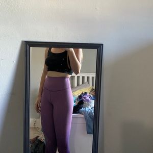 Purple Lululemon Aligne leggings